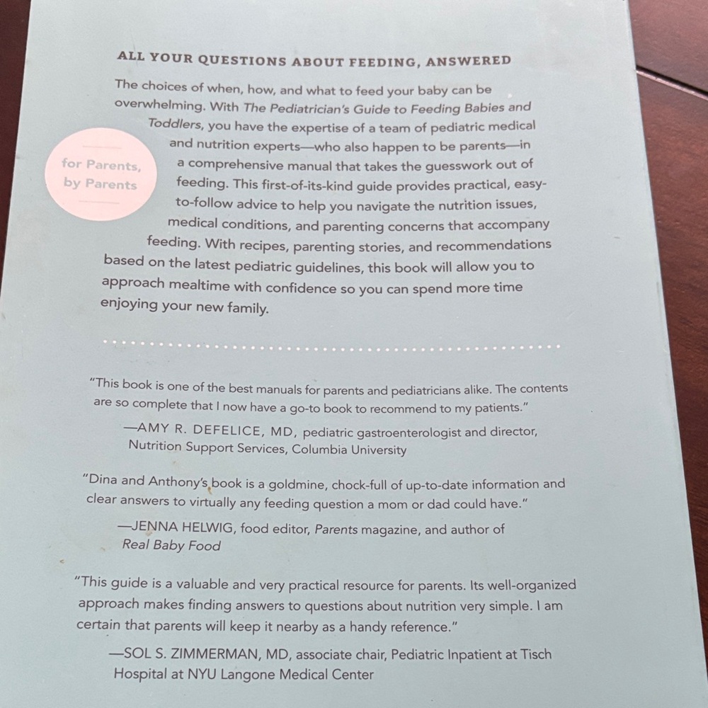 Feeding babies and toddlers Cookbook - Picture 4 of 4